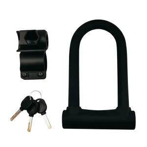 Steel U Lock and Cable Combination for MTB, Road, and Mountain Bicycles