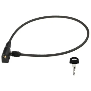 Steel and Zinc Alloy Bike Lock with Keys for MTB, Road Bike, E-Bike, and Motorcycle