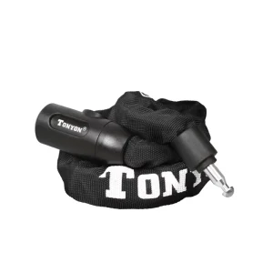 TONYON高品质高安全便携式耐用摩托车自行车锁重型链锁
