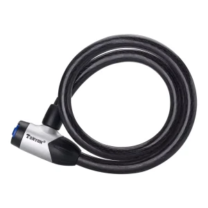 TONYON Durable Steel Bicycle Lock Key with Bicycle Cable Lock