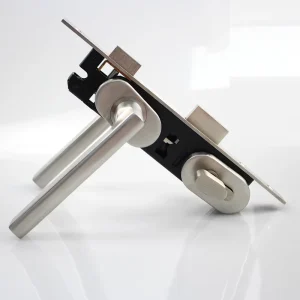 Thermal Break Aluminum Door Handle Lock with Stainless Steel 304 Narrow Frame