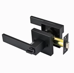 Three-Bar Lever Handle Mechanical Door Lock Zinc Alloy