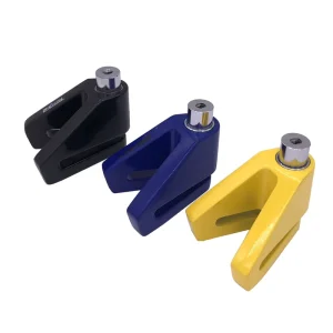Three Color Optional Zinc Alloy Anti Theft Lock for Motorcycle Bicycle Electric Car Disc Brake