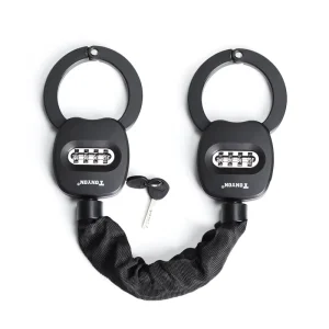 Tonyon Locks Ebike Electric Anti Theft Bike Heavy Duty Hardened Steel Coated Bicycle Lock Handcuff E Scooter Lock Schloss