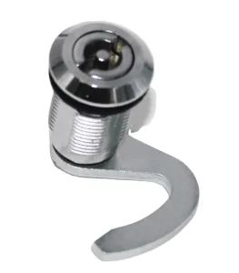 Tooling Box Hook Cam Quarter Turn Lock Zinc Alloy Bright Chrome Plated Industrial Cabinet Panel Cam Lock