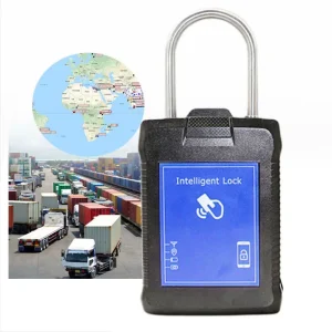Tracking Smart GPS Lock 4G LTE Container Security Device Unauthorized Opening Alert for Cross border Logistics 12 Month Warranty
