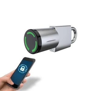 Tuya Smart IP68 Waterproof Padlock WiFi App-Controlled Electronic Cylinder Lock for Glass and Wood Doors
