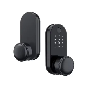 Tuya WiFi Zinc Electronic Deadbolt Double Sided Smart Room Door Lock with Memory Card for Steel Brass Sliding Doors