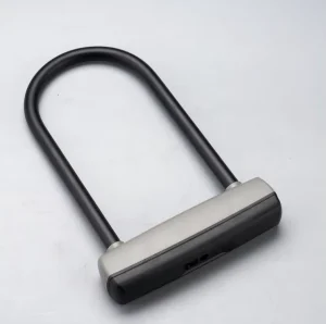 U-Type Bike Lock with Decorative Cover for Scooter