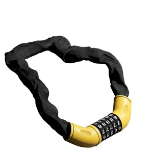 UMEDO Waterproof Shear Resistant Chain Combination Anti Theft Lock for Bicycles Motorcycles E Bikes & Glass Doors