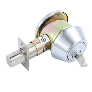 US Standard Grade 2 Single or Double Cylinder Deadbolt Door Lock UL Listed Commercial Grade