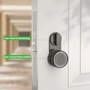 Universal Split Zinc Alloy IP Smart Door Lock with Memory Card for Hotel Access Management