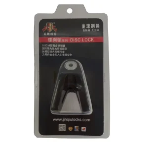 V Shape High Security Anti Theft Bike Disc Break Lock for Scooter and Motorcycle With Keys