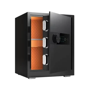 WIFI Remote Control Digital Safe Box Biometric Fingerprint Lock with Luxury Jewelry Safe Box with Velvet Drawers Electronic Safe