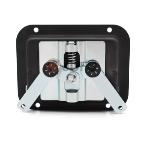 Wardrobe Locks with Keys Paddle Handle Latch Lock Bolt Bus Sliding Door Lock Parts for RVS