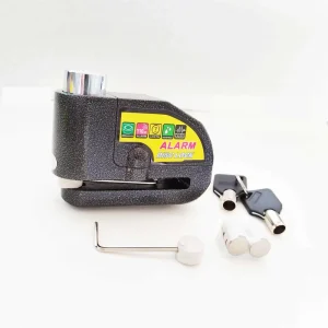 Waterproof Burglar Alarm Lock Disc Brake Lock Motorcycle Lock