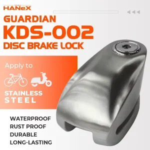 Waterproof Disc Brake Lock for Motorcycle Bicycle