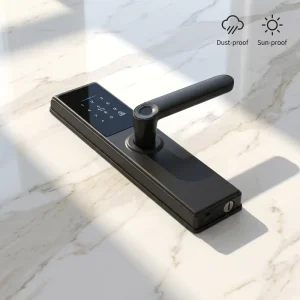 Waterproof Fingerprint Smart Digital Door Lock with WiFi Remote Control, Card and Keyless Entry
