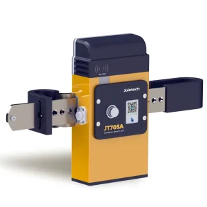 Waterproof GPS Padlock with Real-Time Tracking Anti-Theft Alarm & Navigation Seals for Container Security