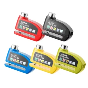 Waterproof Light Weight Safety Disc Brake Bicycle Bike Lock Motorcycle Disc Brake Lock with Alarm