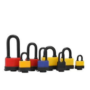 Waterproof Master Key Hardened Steel Shackle Industrial Equipment Laminated Padlock Cabinet Lock Hotel Lock