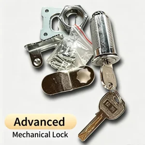 Waterproof Rust Resistant Permium Key Cam Lock Zinc Alloy Extended Thickened Lock Cylinder Advanced Mechanical Lock for Lockers