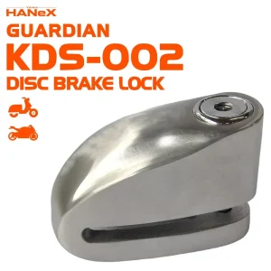 Waterproof Stainless Steel Anti-Rust Disc Brake Lock for Motorcycle and Bicycle