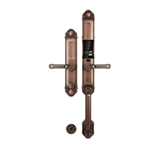 Waterproof WiFi APP Temporary Password Card Key Digital Fingerprint Smart Door Lock for Villa