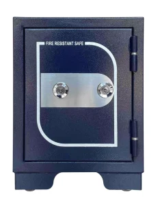 Weierxin Two Keys Lock Stainless Steel Panel Steel Handle One Hour Fire Resistant Safes