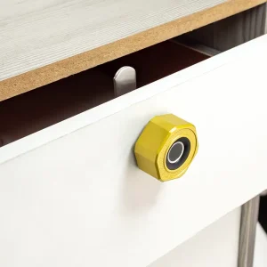 WiFi Biometric Fingerprint Drawer Lock, Zinc Alloy and Steel, App Control