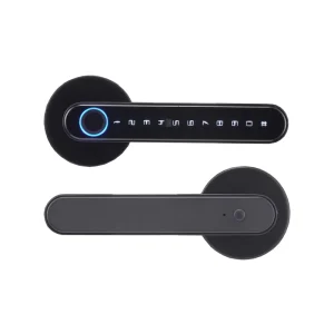 WiFi Smart Digital Door Lock with Touchpad Keyless Entry & Password Tuya TTLock App for Wood Door Residential & Commercial Use