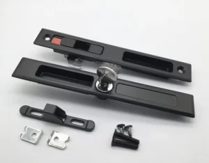 Window Accessories Aluminum Sliding Window Latch Lock with Keys Windows Lock for Aluminium Window and Door Modern