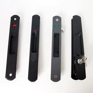 Window and Door Hardware Accessories Aluminum Window Lock Handle with Key Aluminum Door Lock