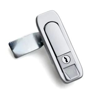 XK138 Embedded Industrial Cabinet Railway Door Swing Tubular Key Folding Grip Button Panel Lock Zinc Alloy Bolt Adapt Various
