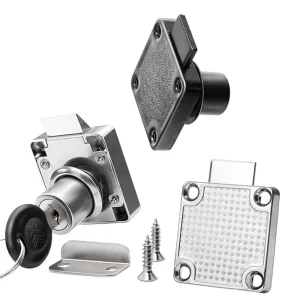 XMM-136 Stainless Steel Cabinet Drawer Lock with Key