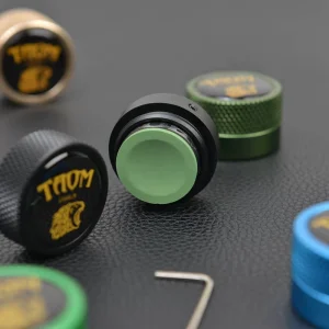 XQFH 01 New Color Round Magnetic Chalk Holder for Snooker Billiards Customizable Accessories Taom