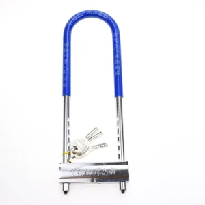 YH10034 High Performance Security Bicycle U Lock Glass Door Motorcycle Lock