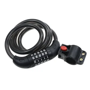 YH1497 Mountain Bike Digital Combination Cable Lock