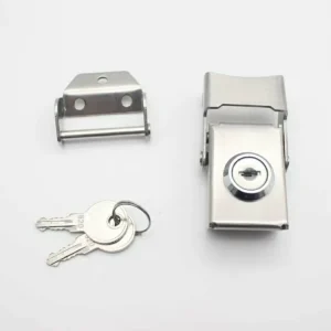 YH3640 Customized Toggle Latch Padlock Electric Vehicle Trunk Toolbox Lock Stainless Steel Aluminum Alloy for Motorcycle Lock