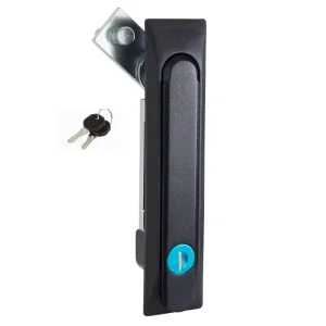 YH9607 Cabinet Lock Chrome or Black Plated Zinc Electrical Mechanical Door Swing Handle Lock