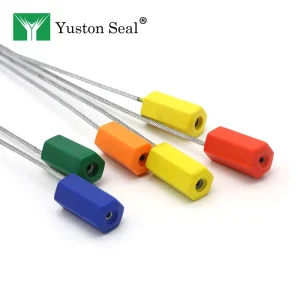 YTCS107 Security Seal Lock Disposable Tamper Proof Plastic Padlock Shipping Container Seal Lock