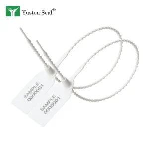 YTPS406 PP+PE/POM Lock Core Plastic Security Seal 400MM Self Locking Plastic Seal Long Size Tamper Evident Lead Seal