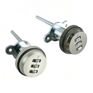 Zinc Alloy 360-Degree Three-Linkage Movable Cabinet Drawer Lock