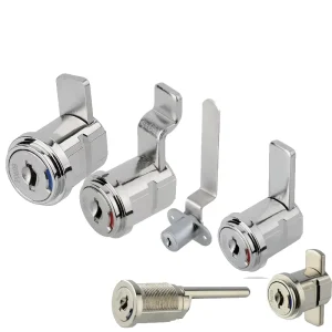 Zinc Alloy Cabinet Cylinder Cam Lock with Master Key for Drawers and File Cabinets