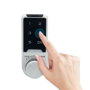 Zinc Alloy Digital Combination Lock Cylinder with Memory Card for Cabinets and Steel Doors