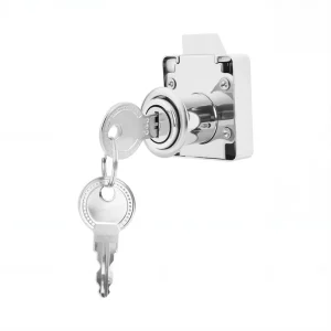 Zinc Alloy Key-Operated Drawer Lock, 338-22