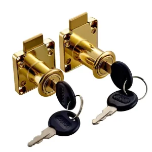 Zinc Alloy Lock Cylinder Furniture Lock for Cabinets Mailboxes Cupboards Drawers and Hotel Doors