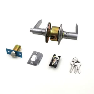 Zinc Alloy Mechanical Key Entry Gate Security Interior Handles and Tubular Door Locks Set Precision Locksmiths With Lockset