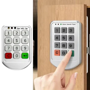 Zinc Alloy Public Automatic Combination Locker Door Keypad Cabinet Digital Electronic Smart Drawer Lock
