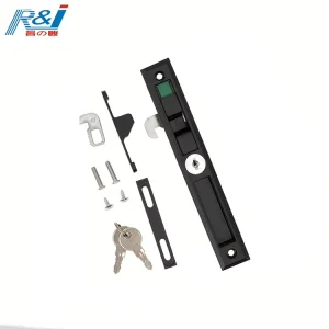 Zinc Alloy Sliding Door Lock with Key Window Lock Accessories
